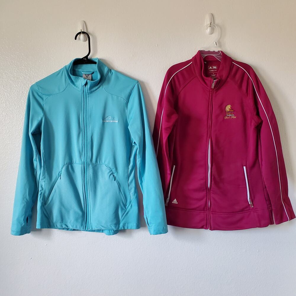 McDowell Mtn Womens S Golf Jackets Set of 2 Scottsdale Bali Hai Vegas Thumbhole
